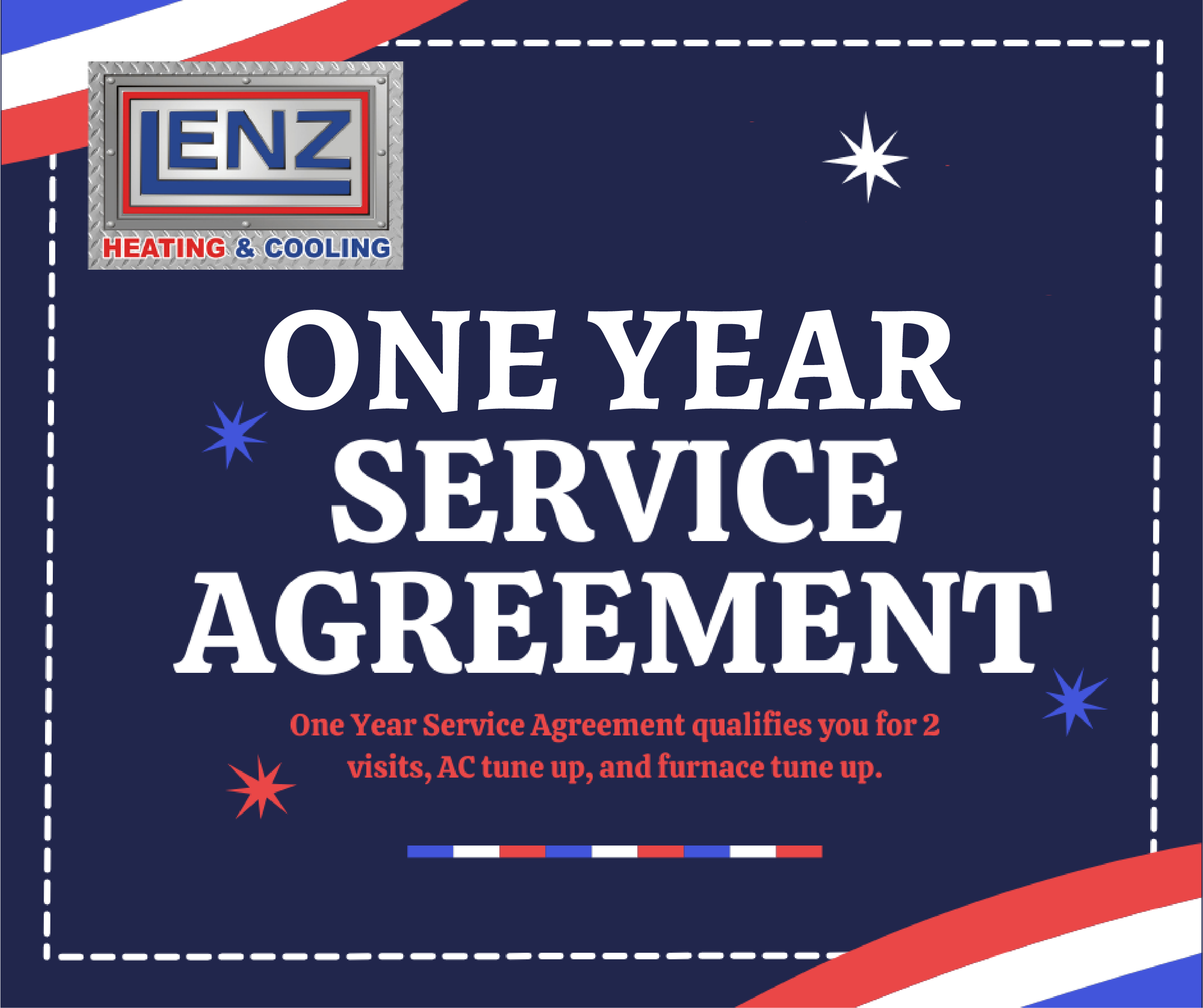 Service agreement - Lenz Heating & Cooling